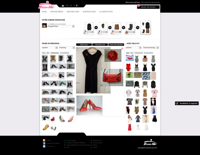 Notre cabine d'essayage sociale :)