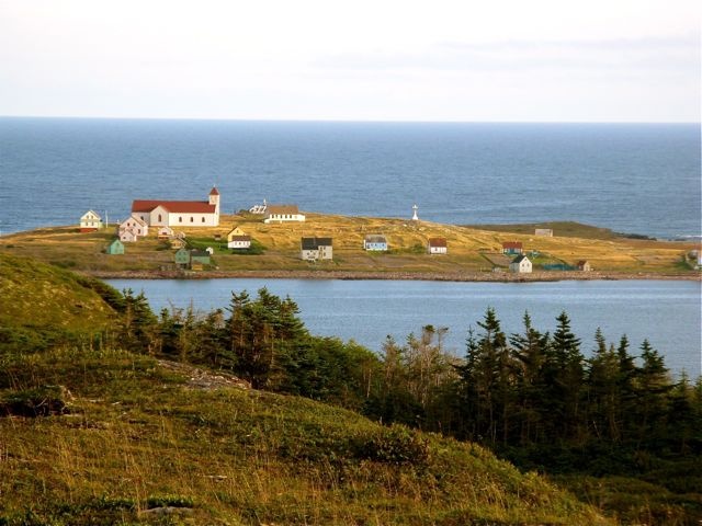 Coucher de soleil sur l'ïle aux marins
